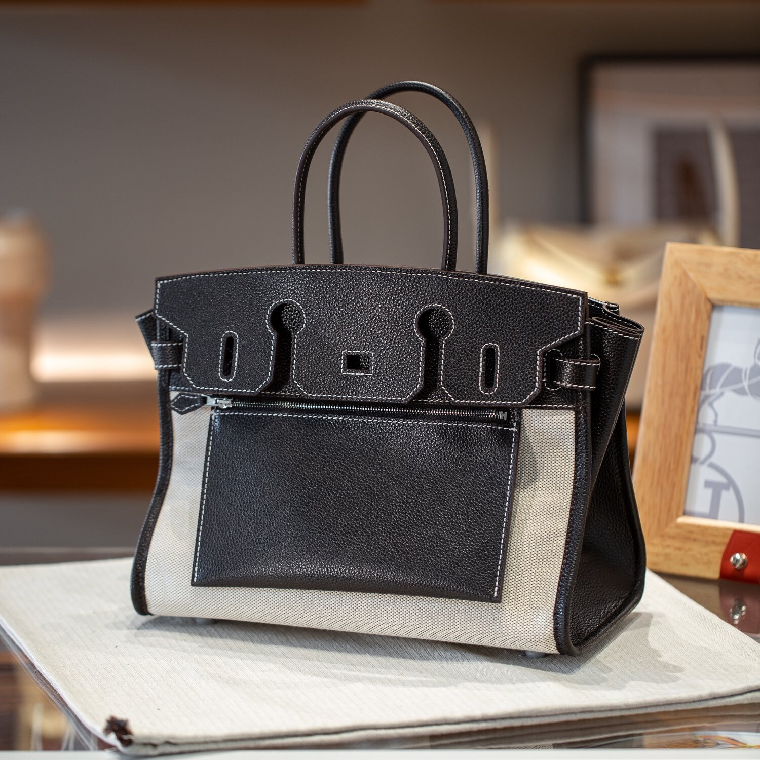 Hermes Birkin Rock a l'envers 1