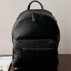 프라다 블랙 송아지 가죽 소재의 백팩