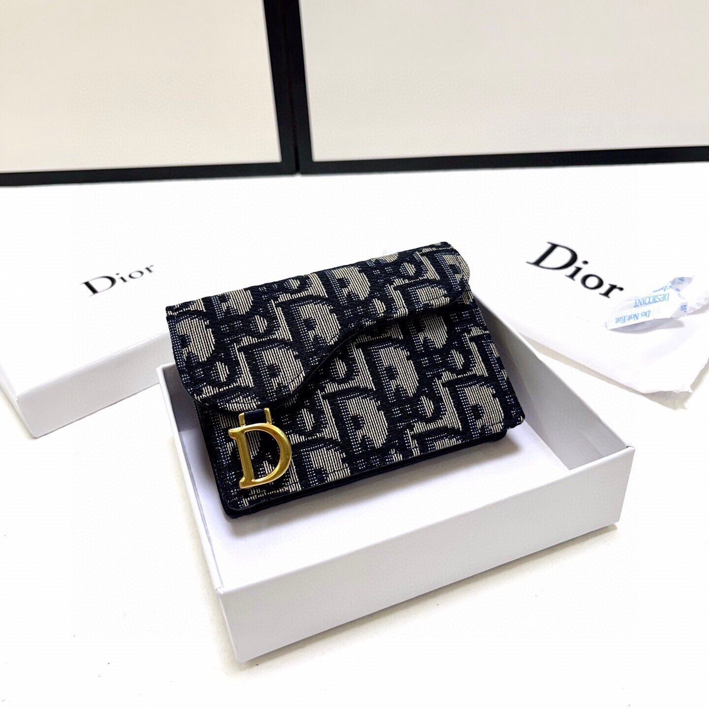 Dior card wallet 10.5 7 1